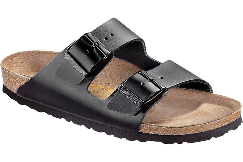 Arizona Natural Leather Black Birkenstock Bondi Beach